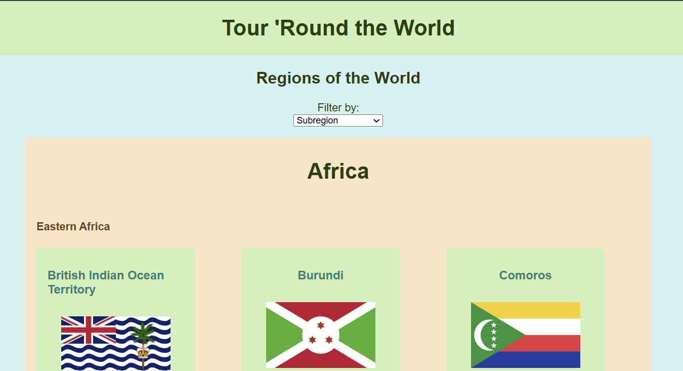 Tour 'Round the World